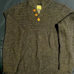 Knitwear sweater, blue, XL